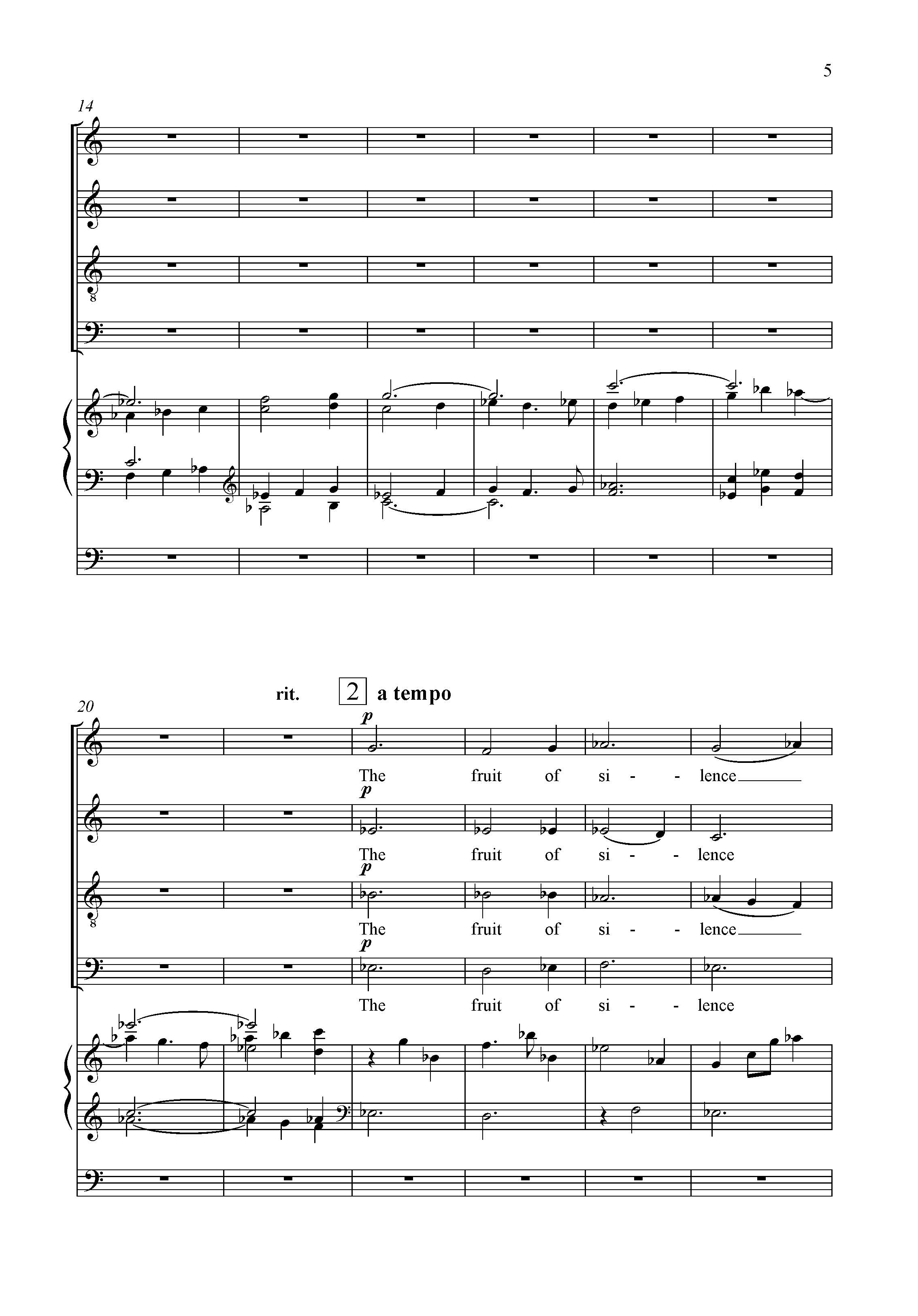 Anderes Coverbild The Fruit of Silence