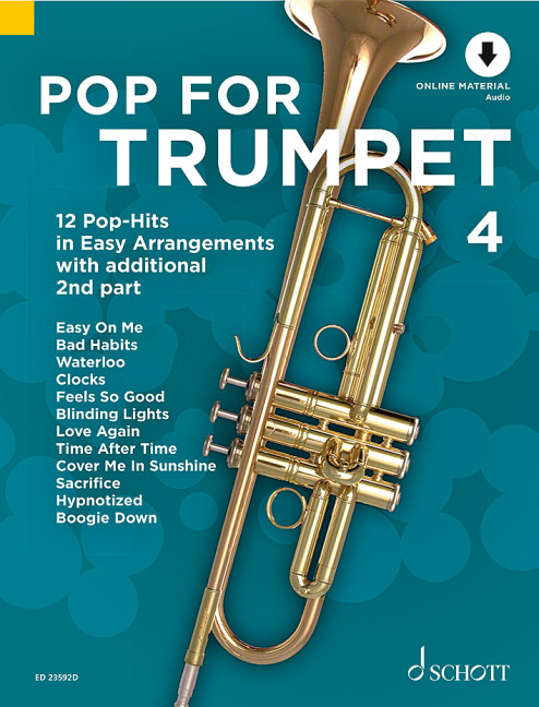 Vorderes Coverbild Pop For Trumpet 4