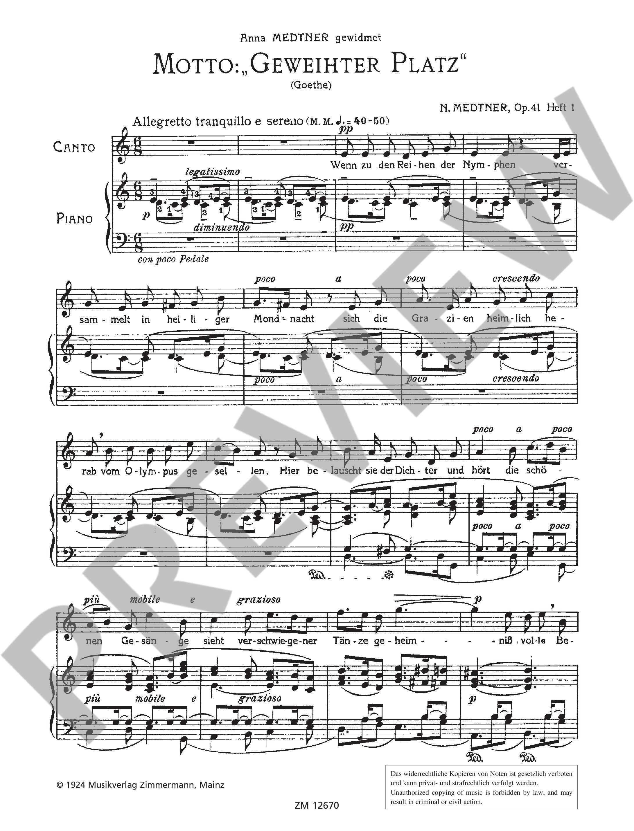 Anderes Coverbild Sonate-Vocalise op. 41/1