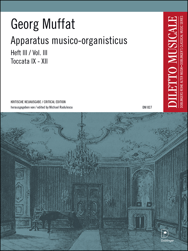 Vorderes Coverbild Apparatus musico-organisticus Band 3