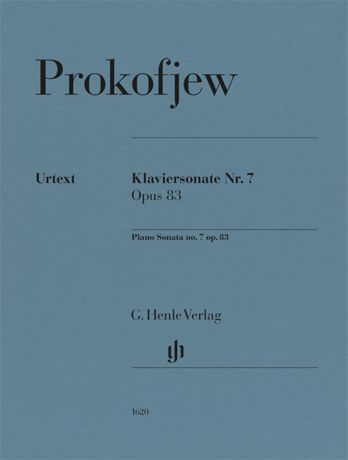 Vorderes Coverbild Klaviersonate Nr. 7 op. 83