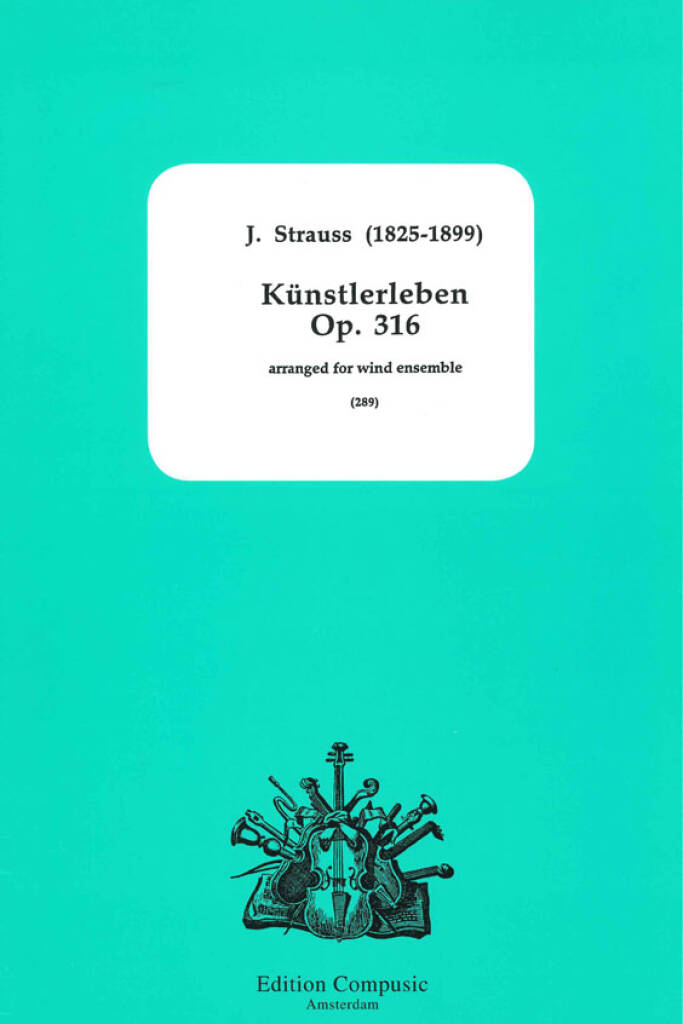 Vorderes Coverbild Künstlerleben op. 316