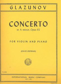 Anderes Coverbild Violinkonzert a-Moll op. 82