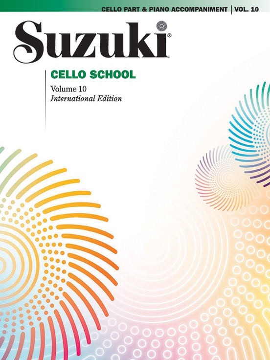 Vorderes Coverbild Suzuki Cello School, Volume 10