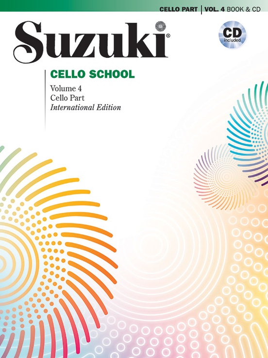 Vorderes Coverbild Suzuki Cello School, Volume 4 mit CD