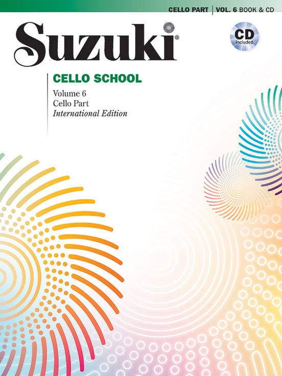 Vorderes Coverbild Suzuki Cello School, Volume 6 mit CD