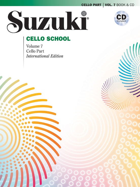 Vorderes Coverbild Suzuki Cello School, Volume 7 mit CD