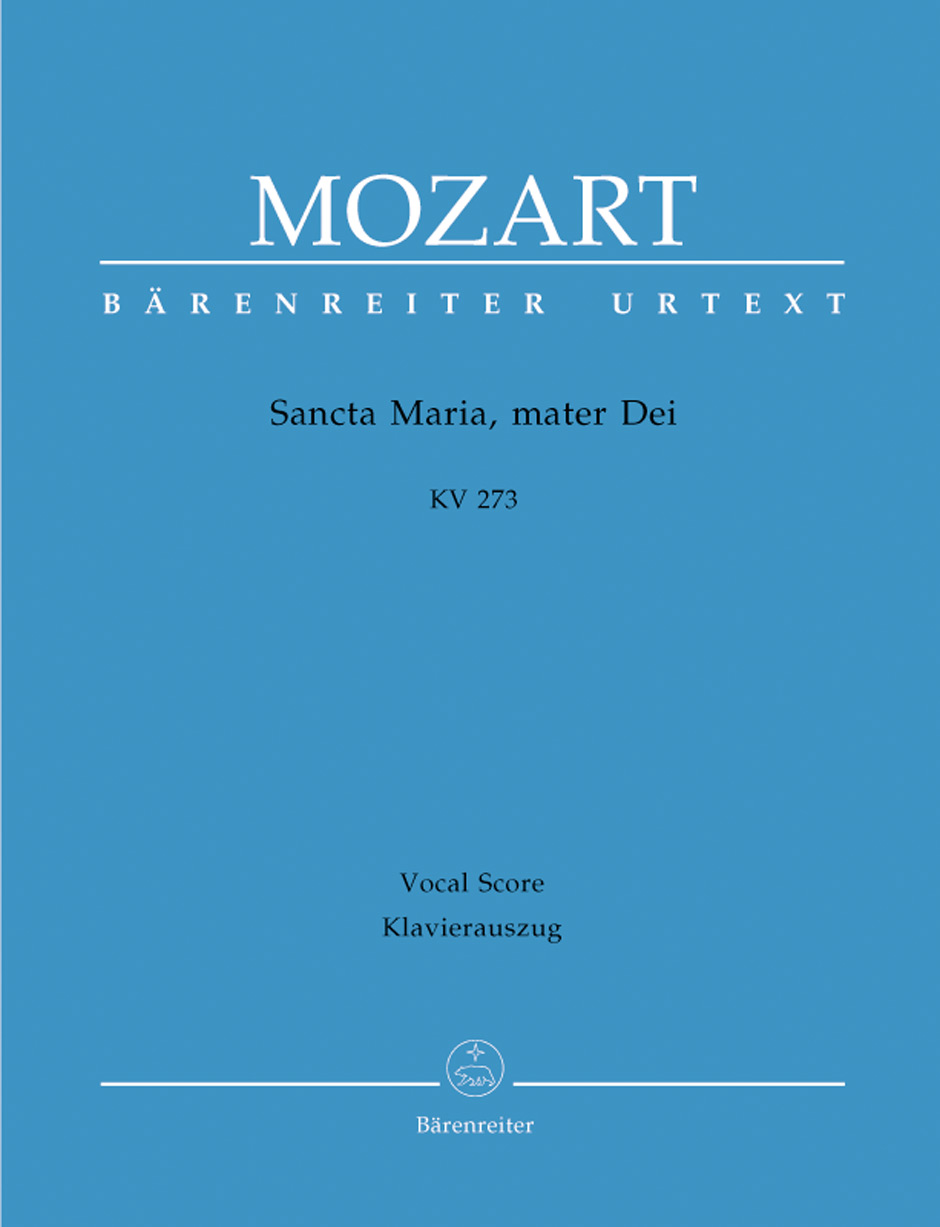 Vorderes Coverbild Sancta Maria, mater Dei KV 273