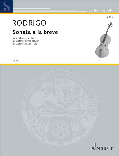 Vorderes Coverbild Sonata a la breve