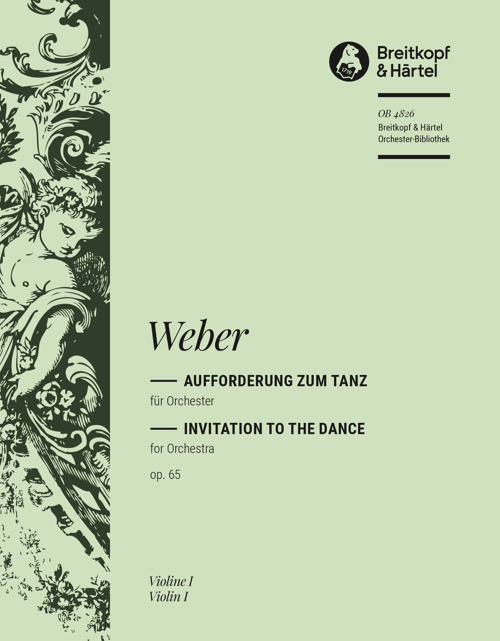 Vorderes Coverbild Aufforderung zum Tanz op. 65