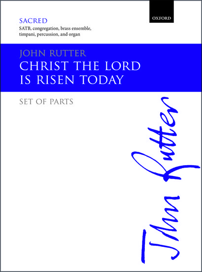 Vorderes Coverbild Christ the Lord is risen today - brass version