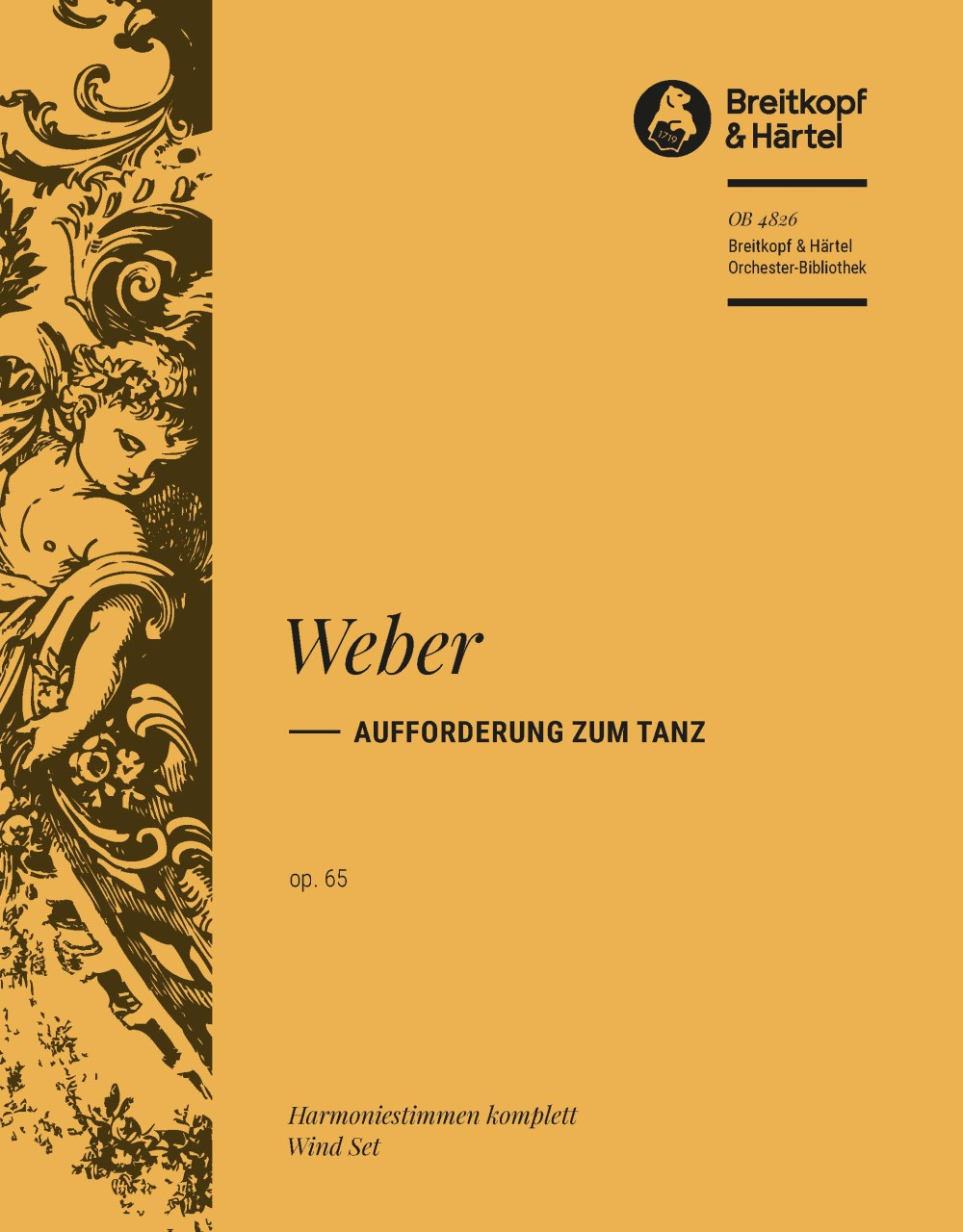Vorderes Coverbild Aufforderung zum Tanz op. 65