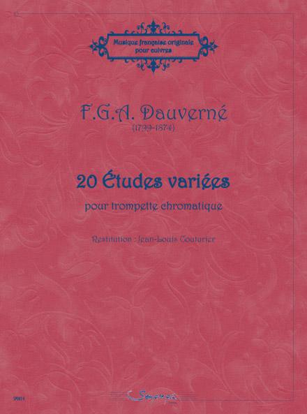 Vorderes Coverbild 20 études variées