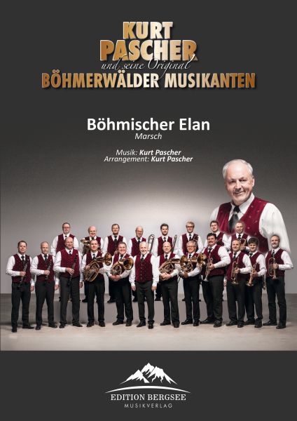 Vorderes Coverbild Böhmischer Elan - Marsch