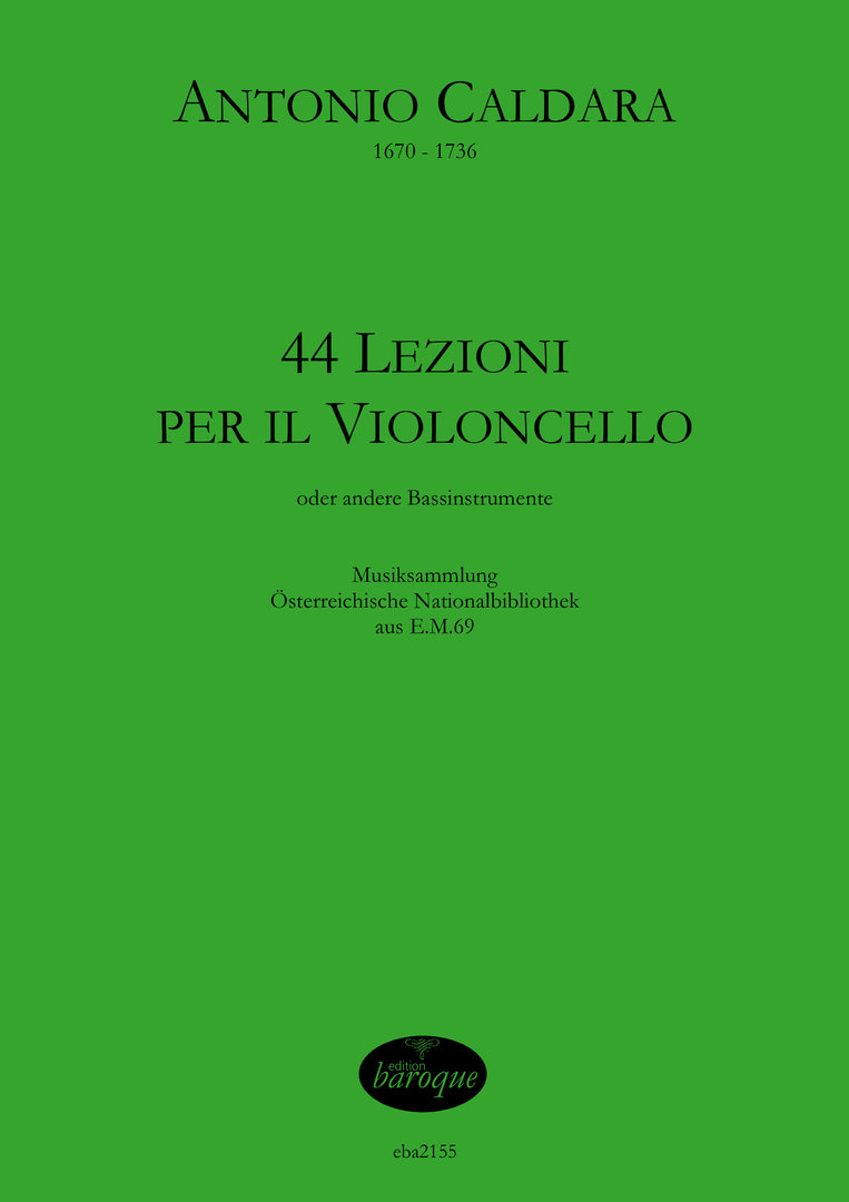 Vorderes Coverbild 44 Lezioni per il Violoncello