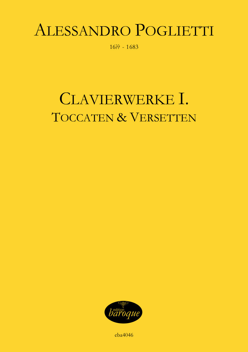 Vorderes Coverbild Clavierwerke Band 1