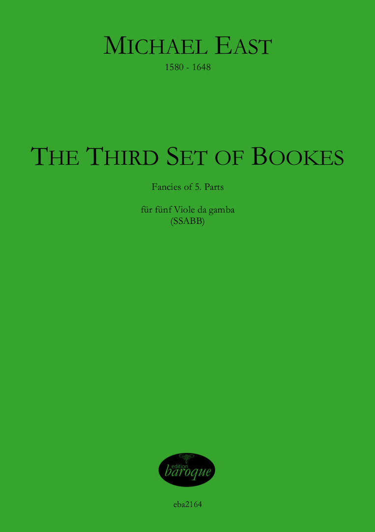 Vorderes Coverbild 'The Third Set of Bookes'