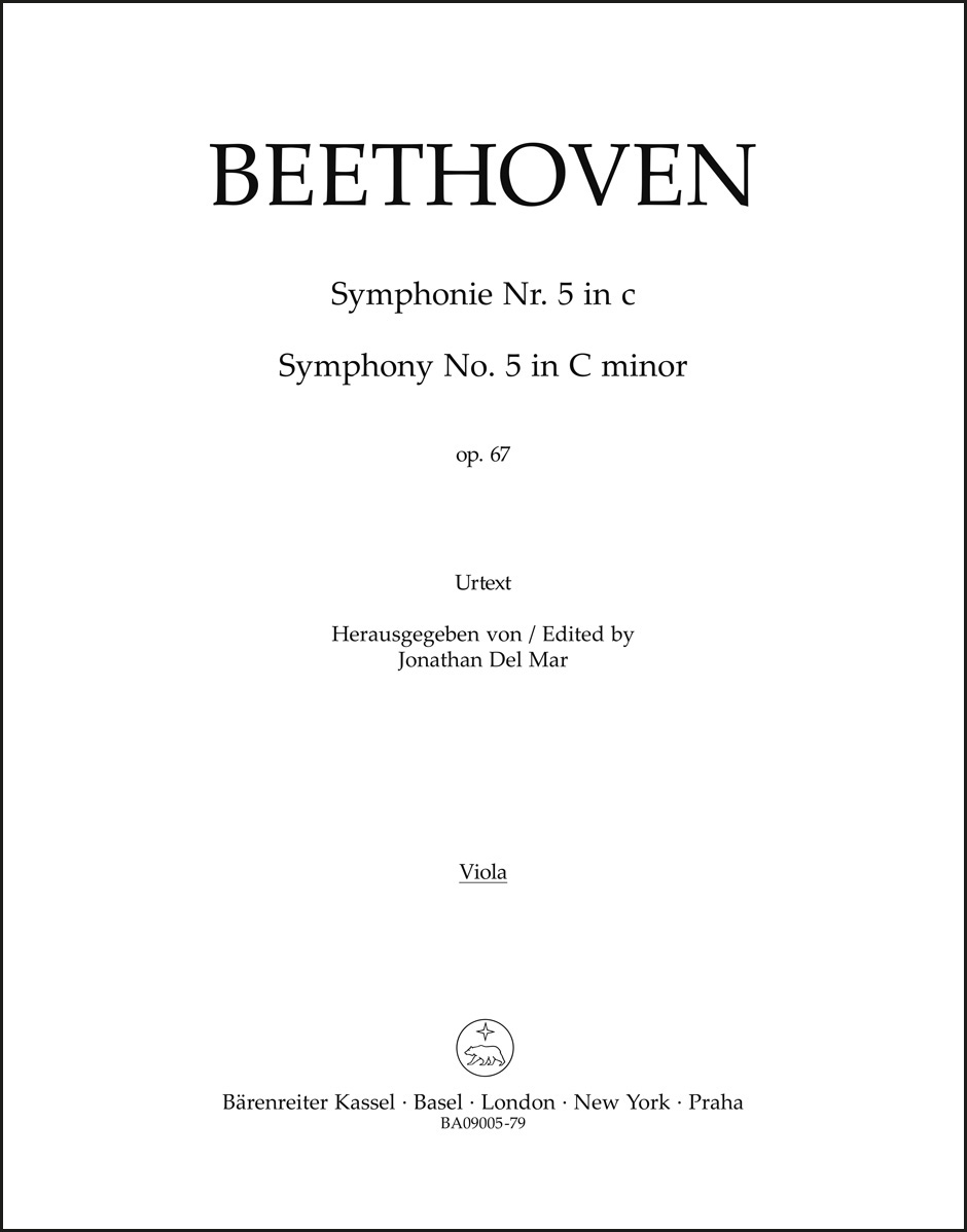 Vorderes Coverbild Symphonie Nr. 5 c-Moll op. 67