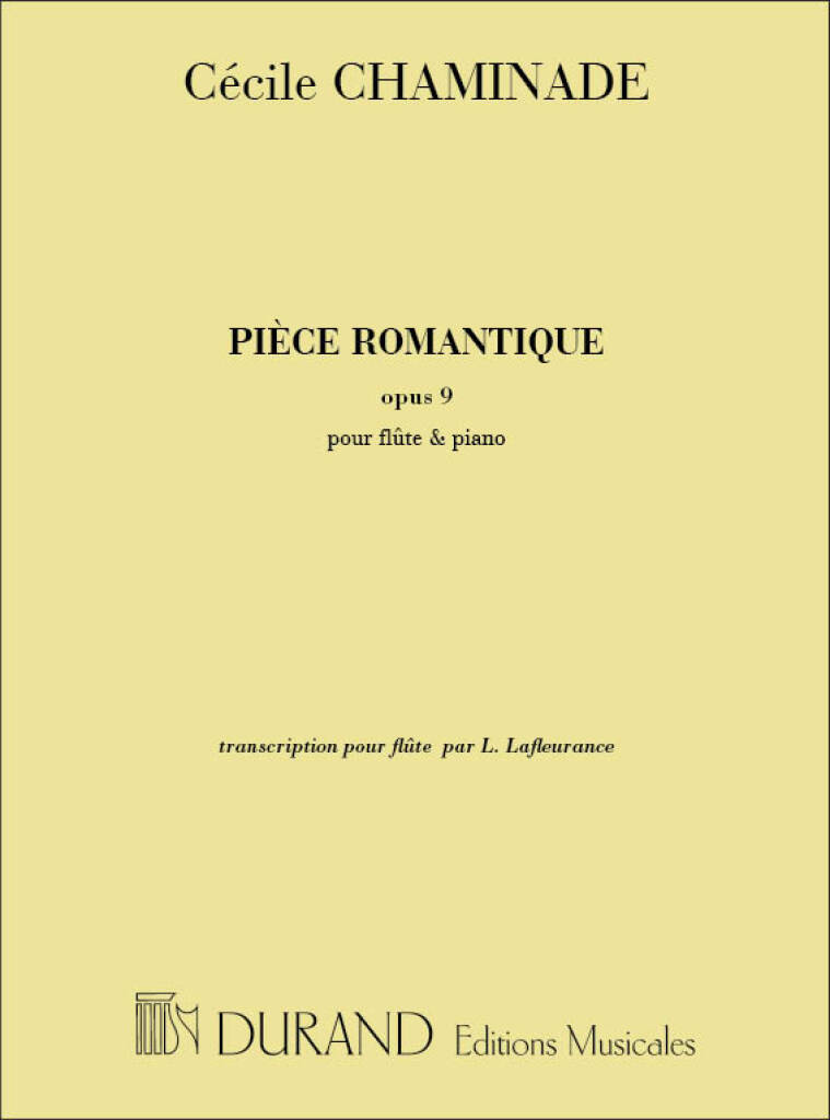 Vorderes Coverbild Piece Romantique Op. 9