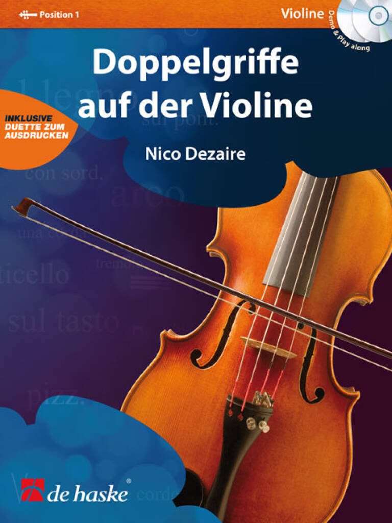 Vorderes Coverbild Doppelgriffe auf der Violine