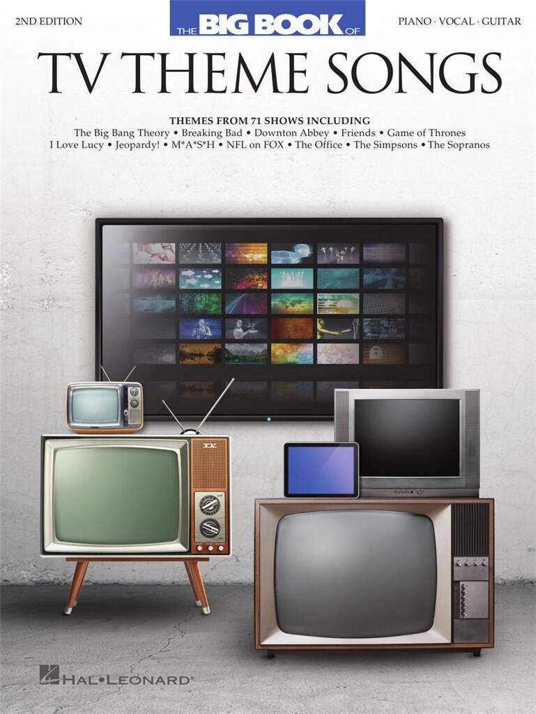 Vorderes Coverbild Big Book of TV Theme Songs – 2nd Edition