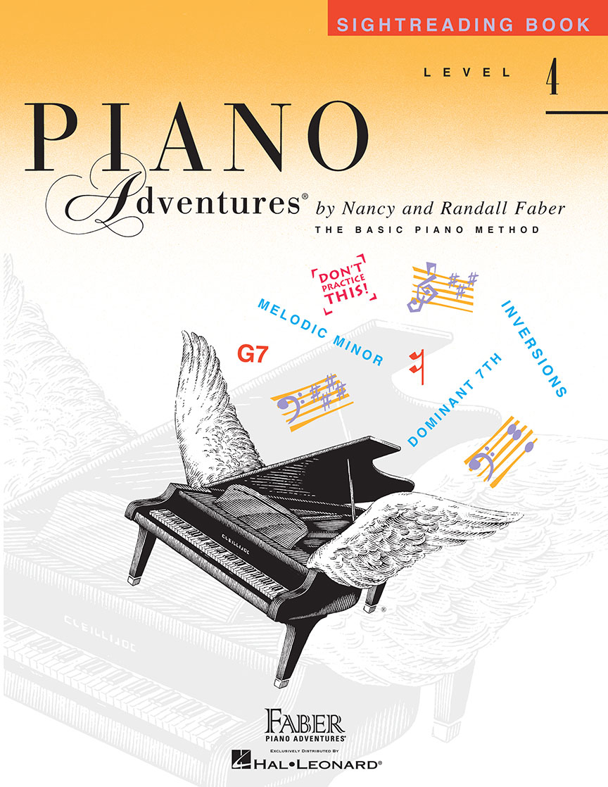 Vorderes Coverbild Piano Adventures Level 4 - Sightreading Book