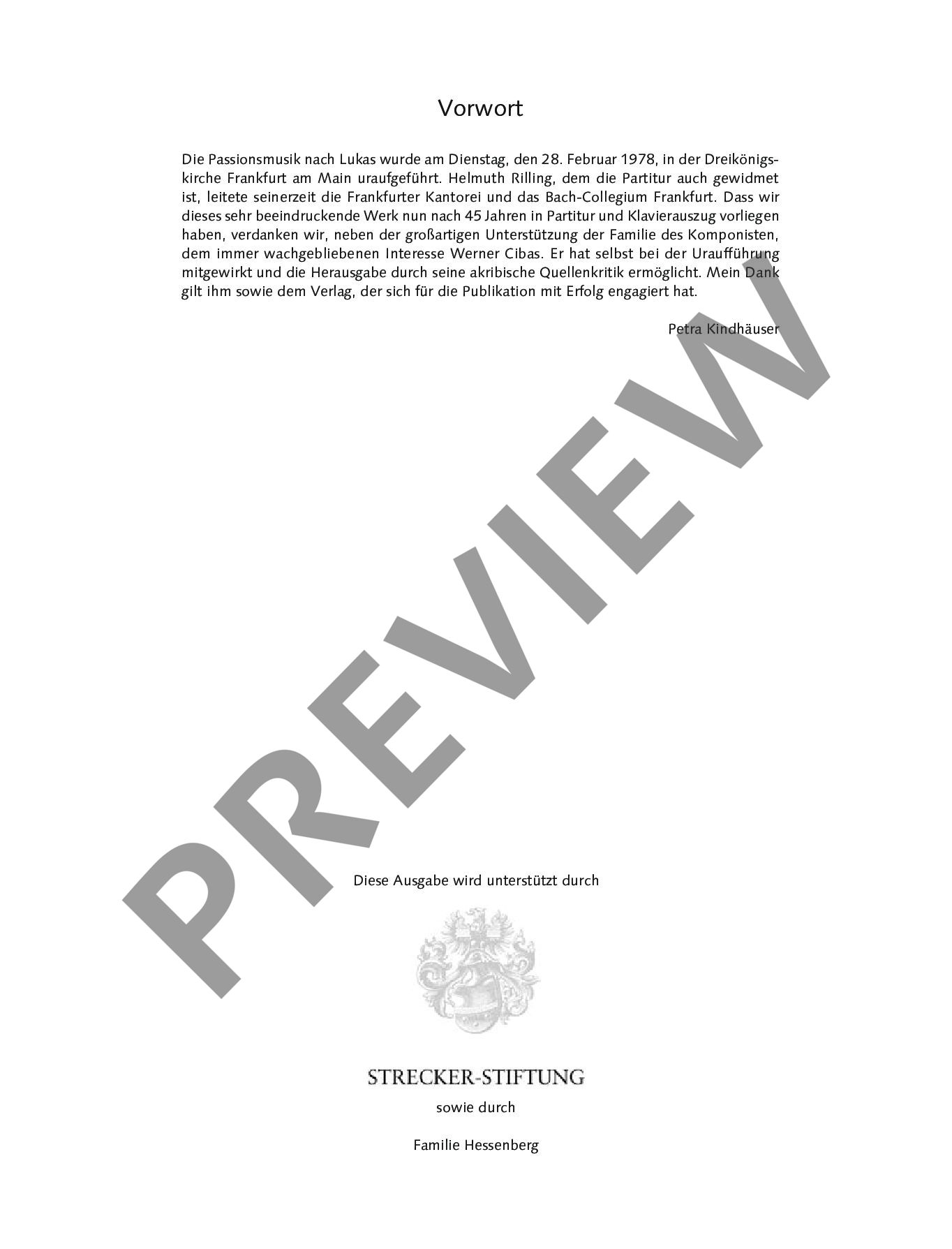 Anderes Coverbild Lukas-Passion op. 103