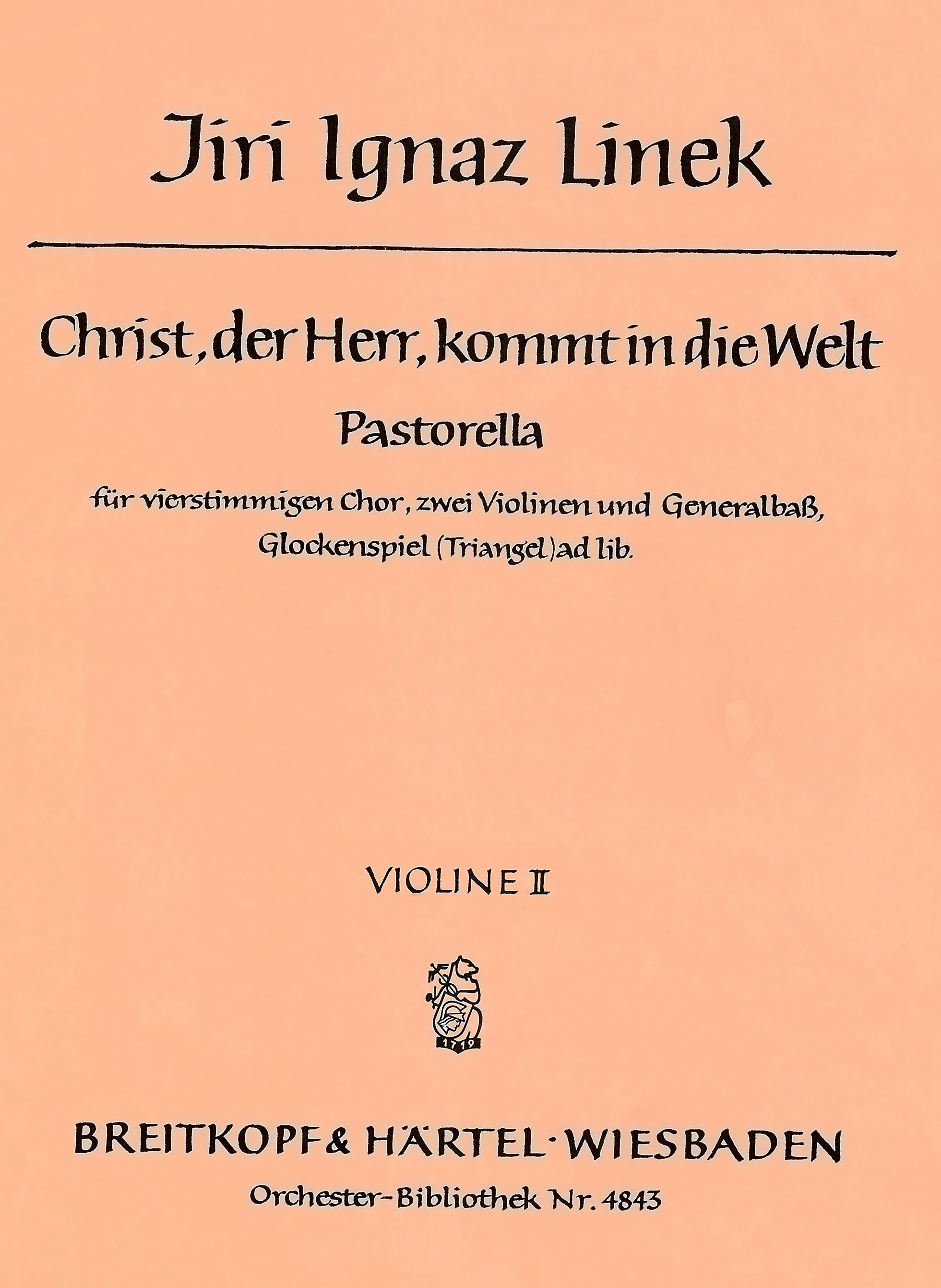 Vorderes Coverbild Christ, der Herr, kommt in die Welt