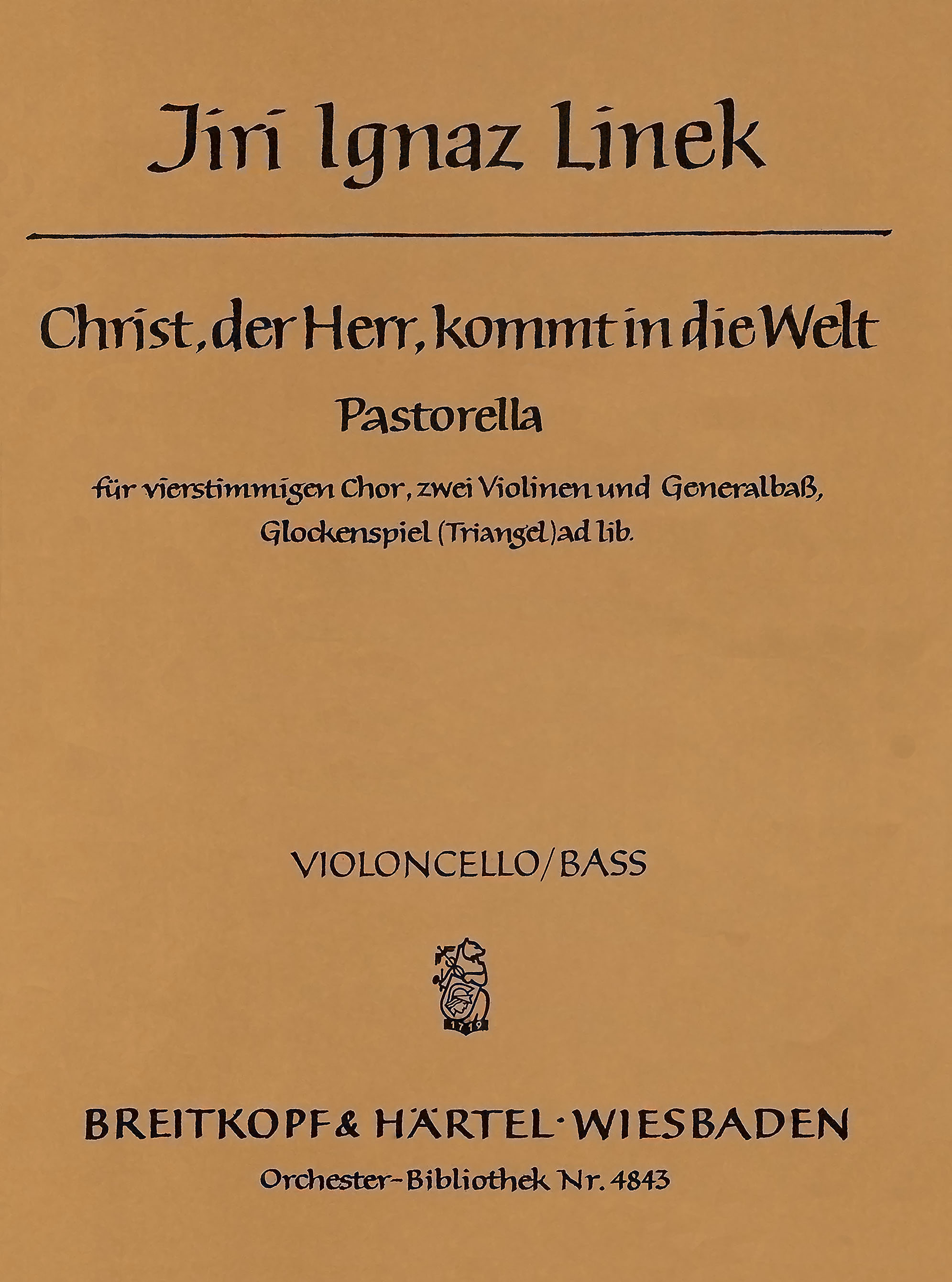 Vorderes Coverbild Christ, der Herr, kommt in die Welt