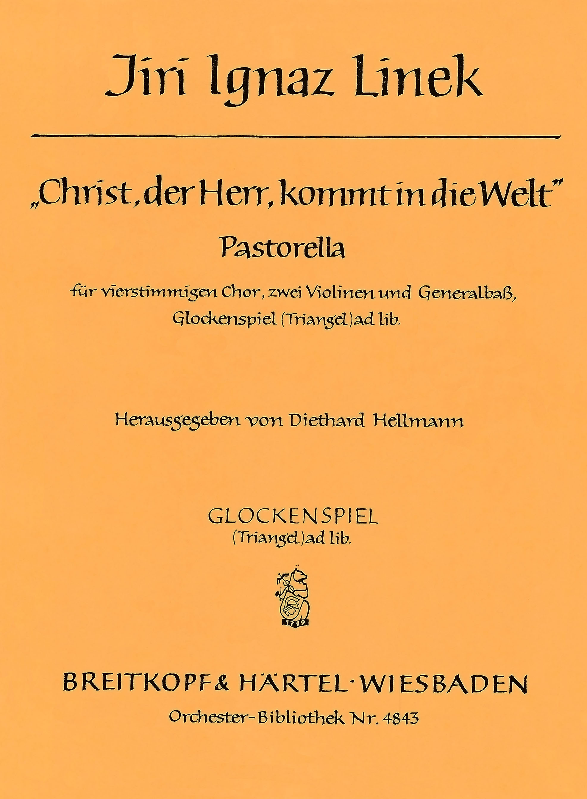 Vorderes Coverbild Christ, der Herr, kommt in die Welt