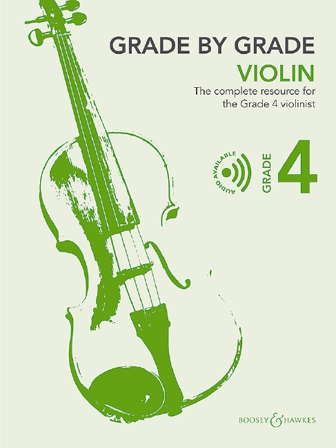 Vorderes Coverbild Grade by Grade - Violin Grade 4