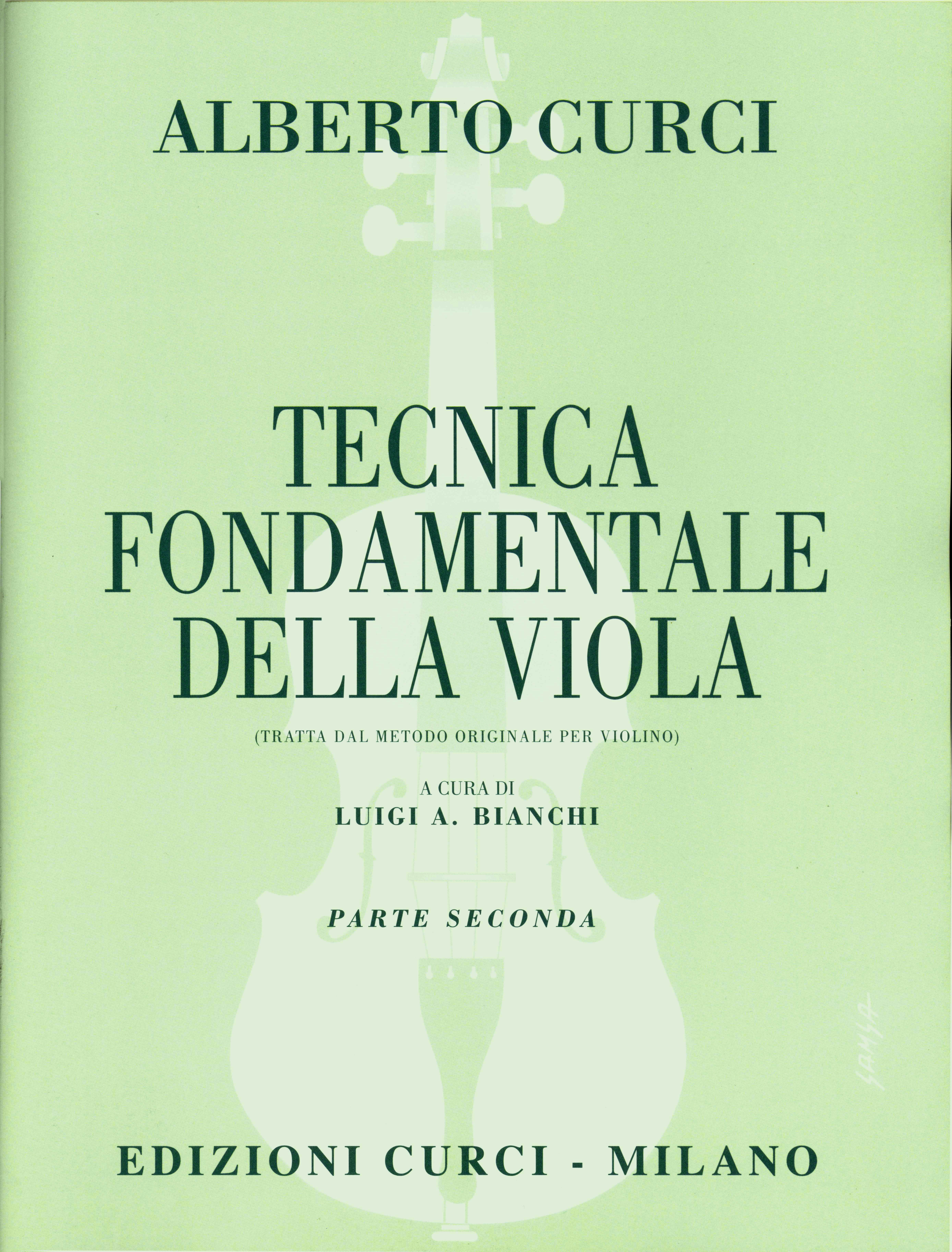 Vorderes Coverbild Tecnica fondamentale della viola Parte 2