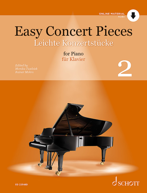 Vorderes Coverbild Leichte Konzertstücke Band 2
