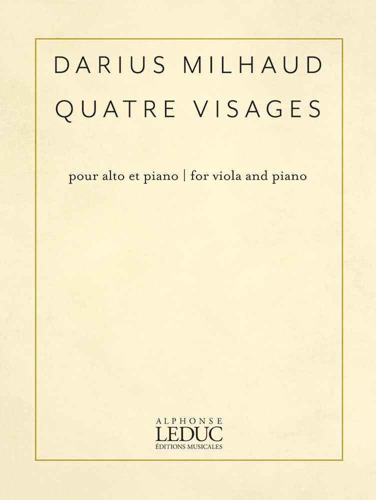 Vorderes Coverbild Quatre Visages