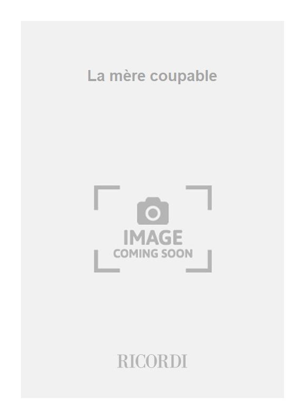 Vorderes Coverbild La Mere coupable