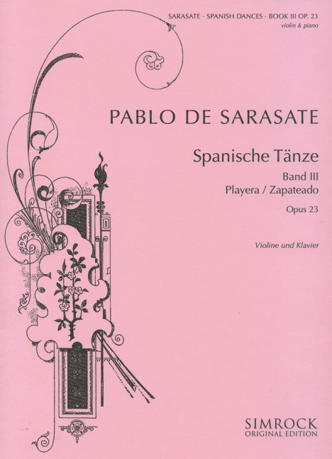 Vorderes Coverbild Spanische Tänze Band 3 op. 23