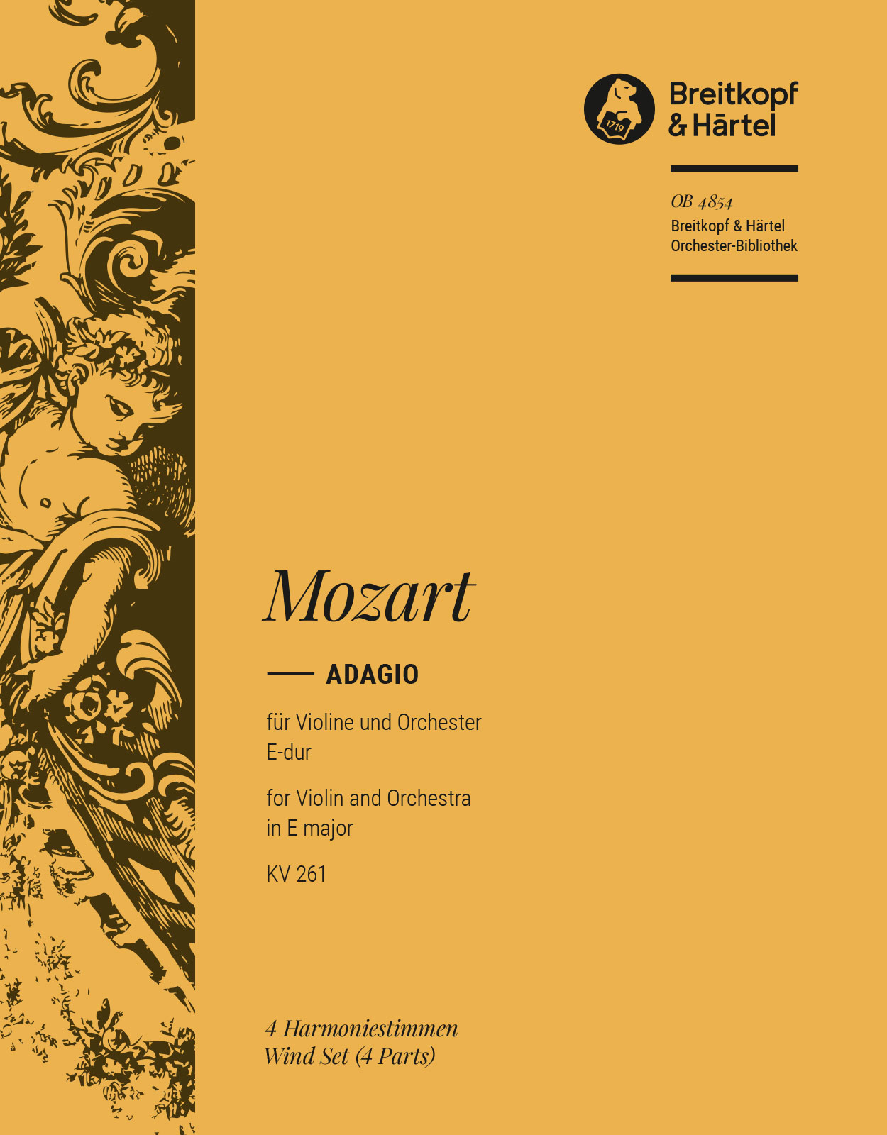 Vorderes Coverbild Adagio E-dur KV 261