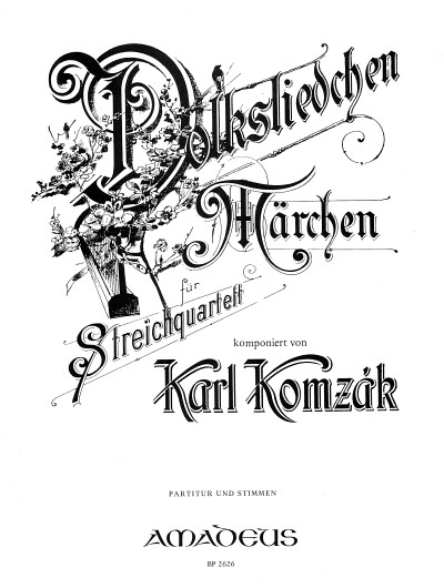 Vorderes Coverbild Volksliedchen und Märchen op. 135