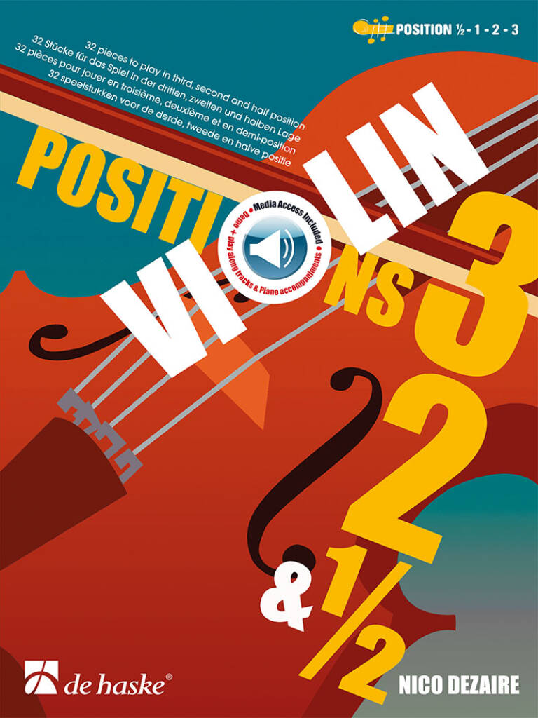 Vorderes Coverbild Violin Positions 3, 2 & 1/2