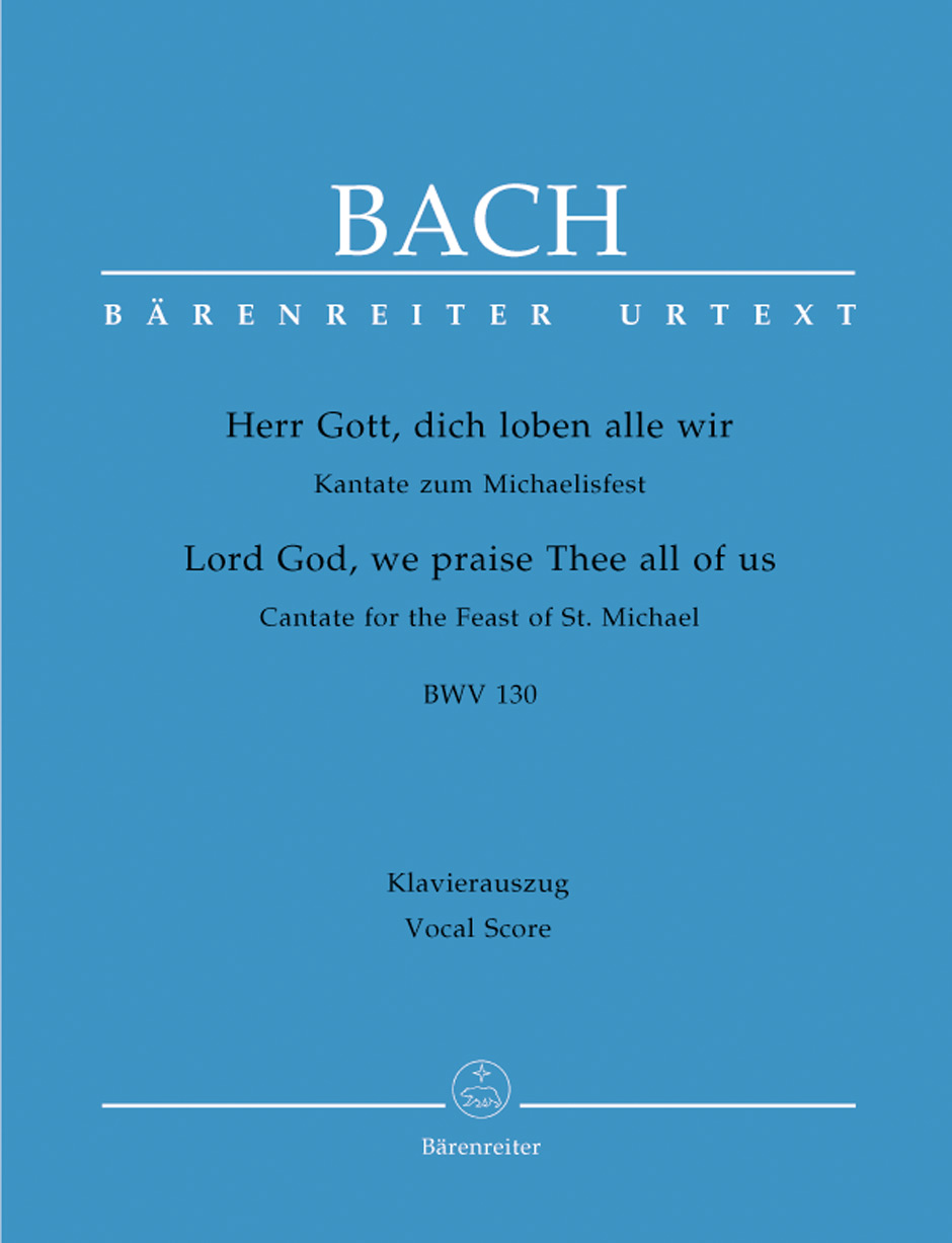 Vorderes Coverbild Herr Gott, dich loben alle wir BWV 130