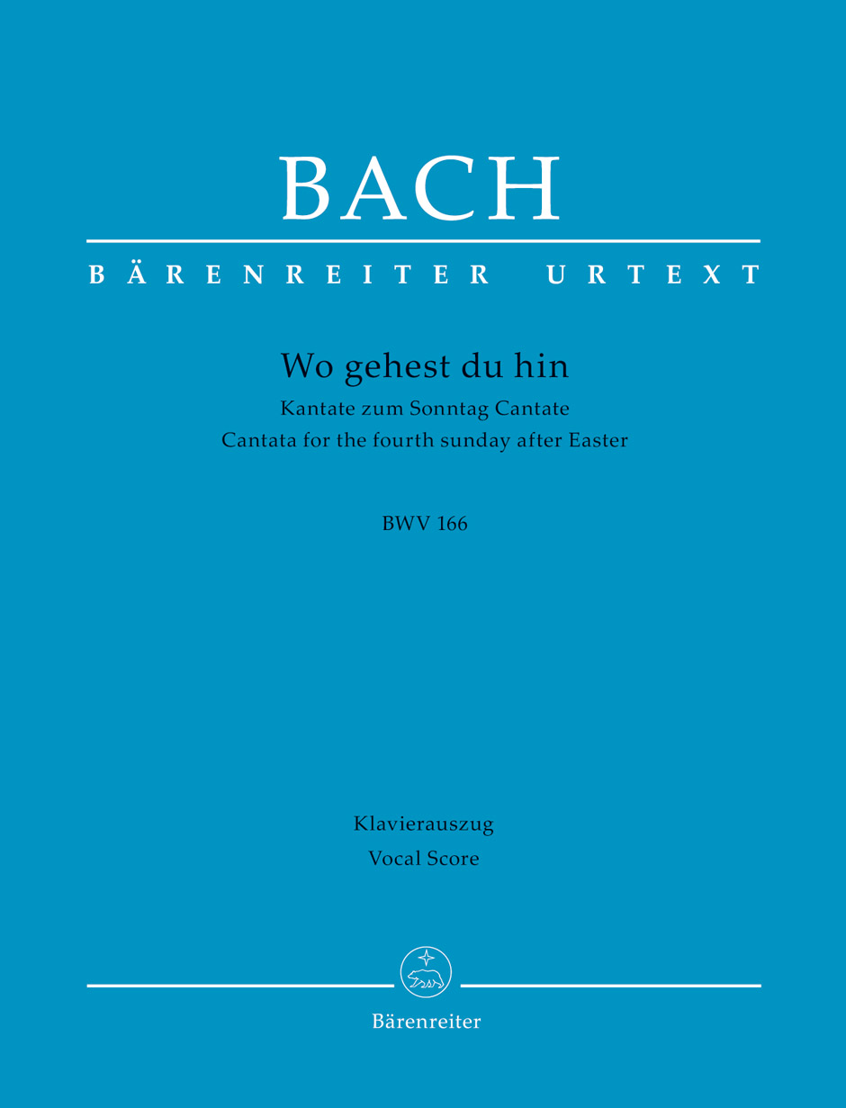 Vorderes Coverbild Wo gehest du hin? BWV 166
