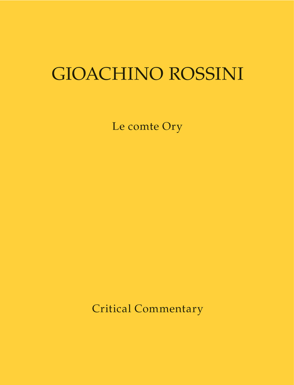 Vorderes Coverbild Le comte Ory