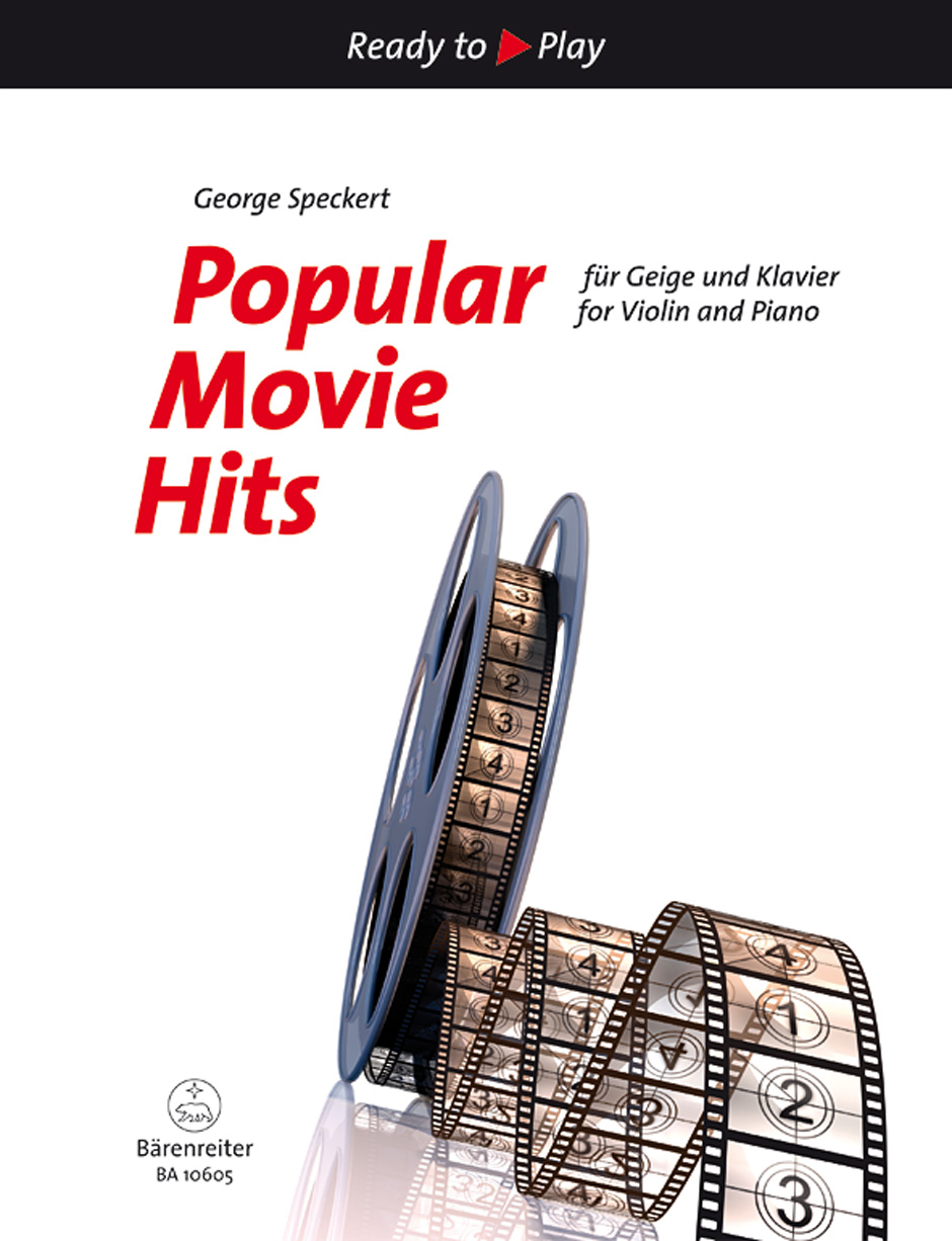 Vorderes Coverbild Popular Movie Hits für Geige und Klavier
