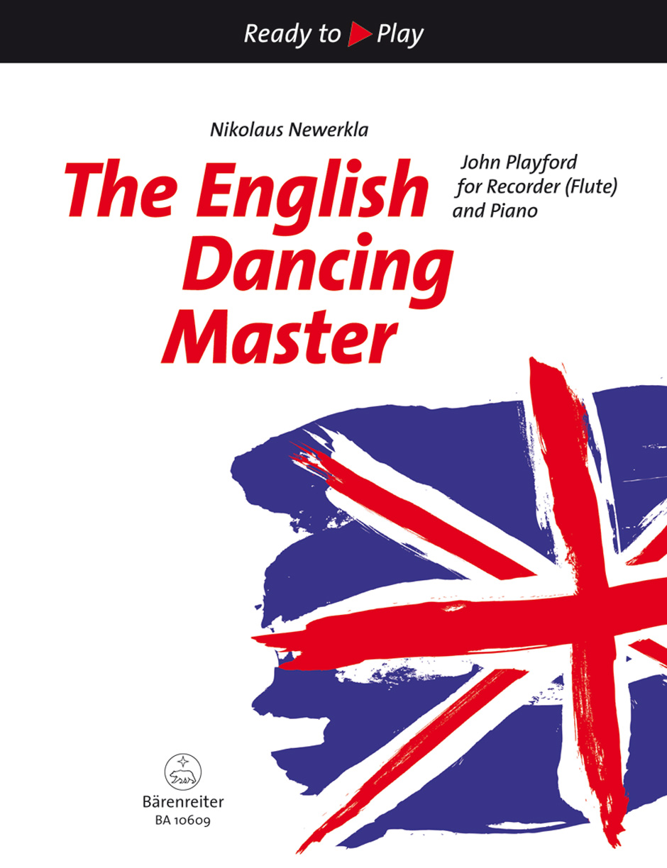 Vorderes Coverbild The English Dancing Master für Blockflöte (Flöte) und Klavier (zweite Stimme ad lib.)
