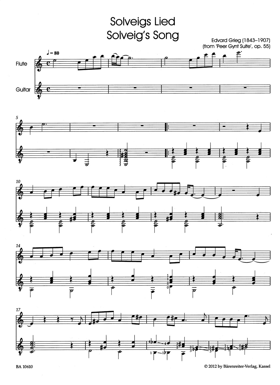Anderes Coverbild Flute Classics für Flöte und Gitarre