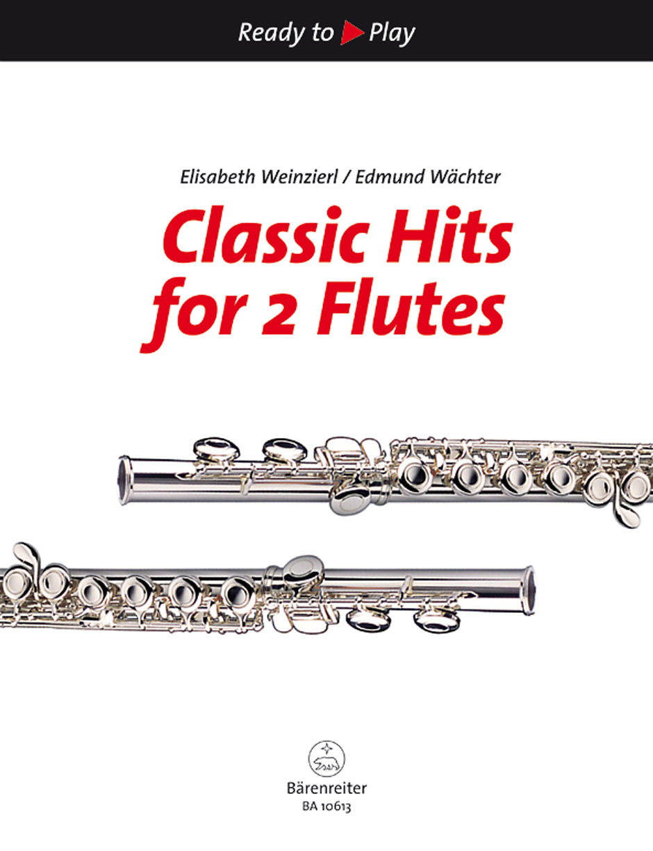 Vorderes Coverbild Classic Hits for 2 Flutes