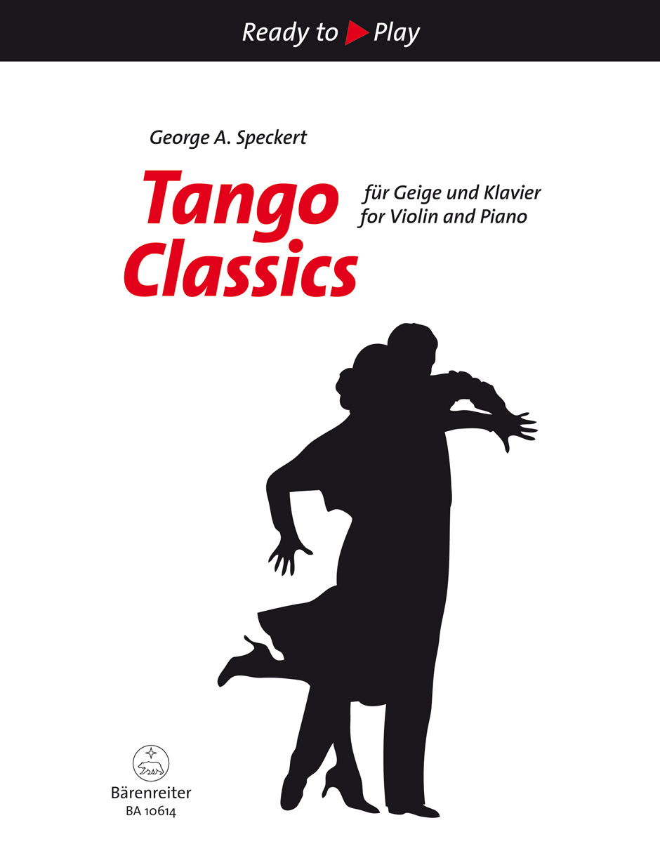 Vorderes Coverbild Tango Classics für Geige und Klavier