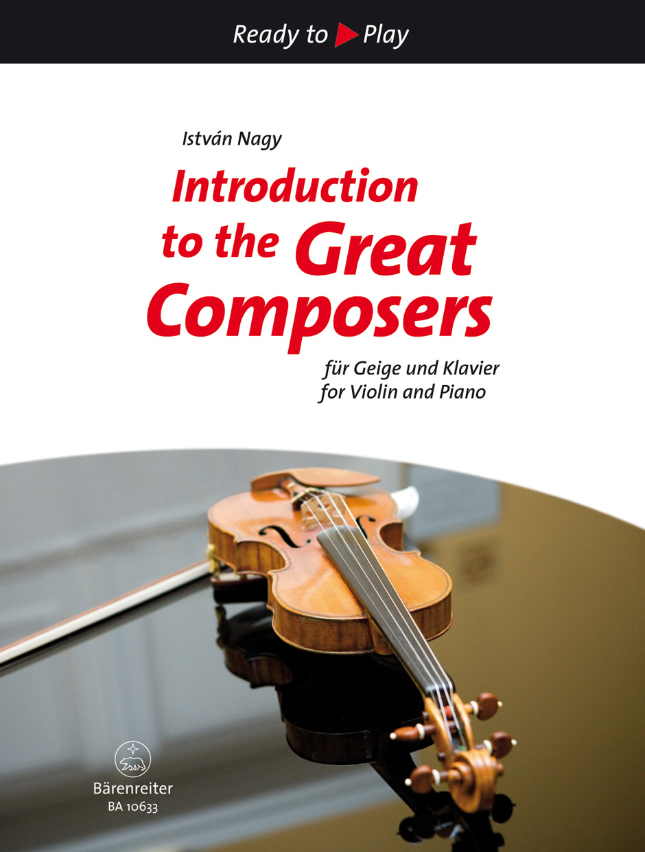 Vorderes Coverbild Introduction to the Great Composers für Geige und Klavier