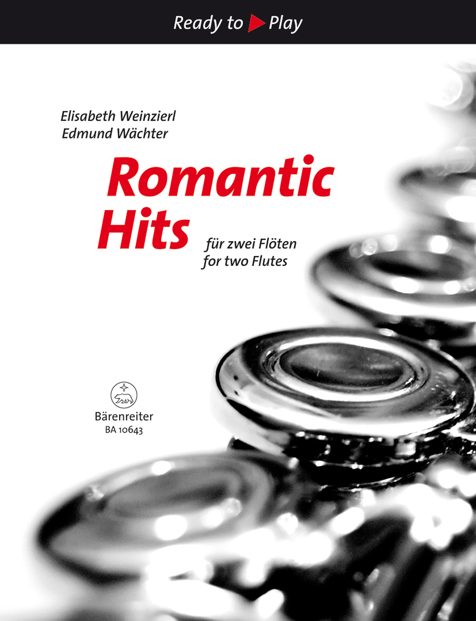 Vorderes Coverbild Romantic Hits für zwei Flöten