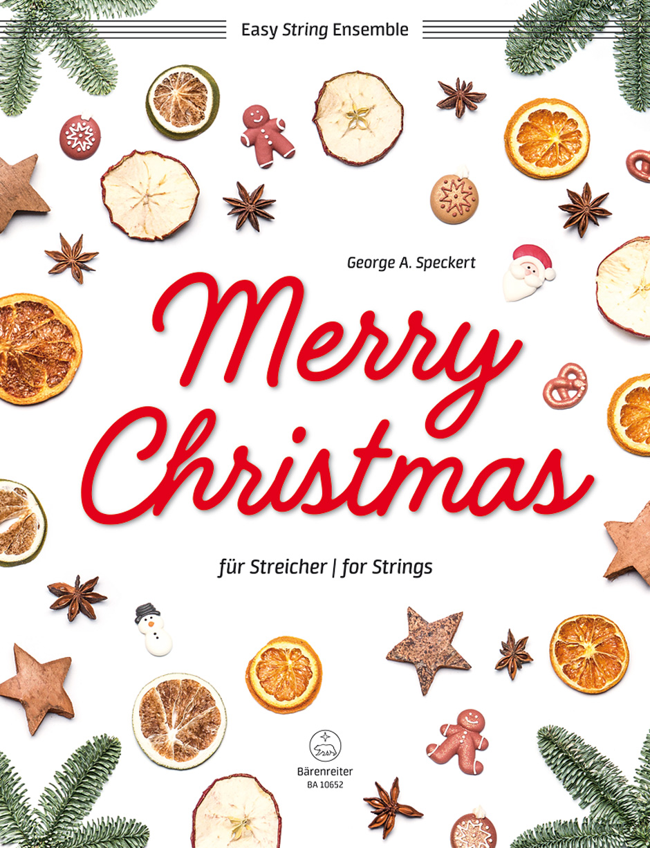 Vorderes Coverbild Merry Christmas für Streicher